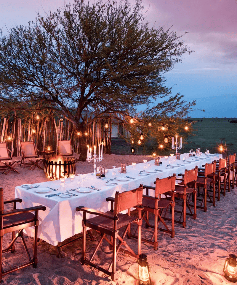 7 Days Luxury Flying Safari: Meru, Loisaba, and Maasai Mara – Big Five, Star Beds, and Exclusive Wildlife Adventure